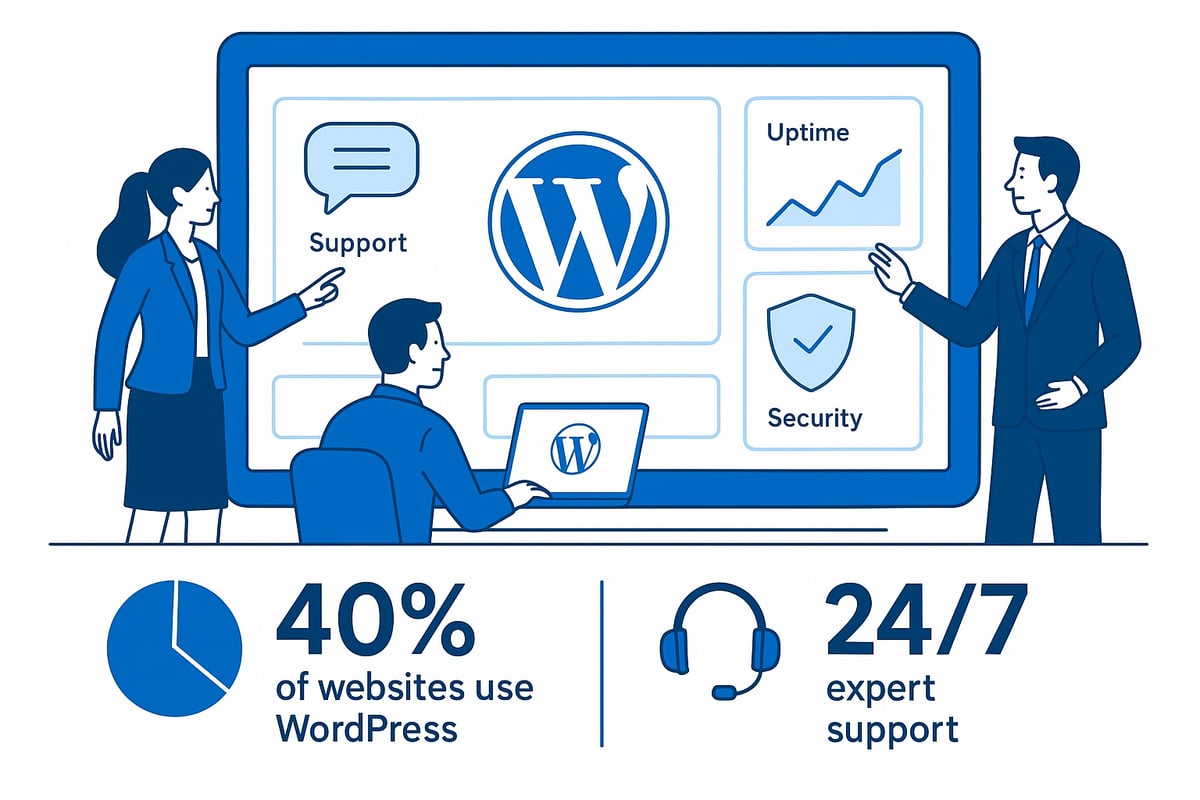 What is WordPress hosting support and why does it matter in 2025?