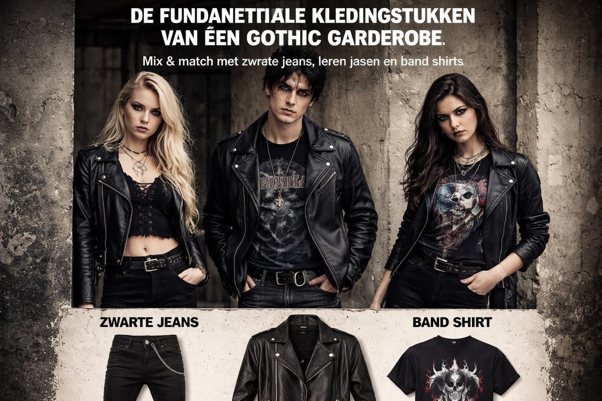 Gothic outfit essentials voor dames
