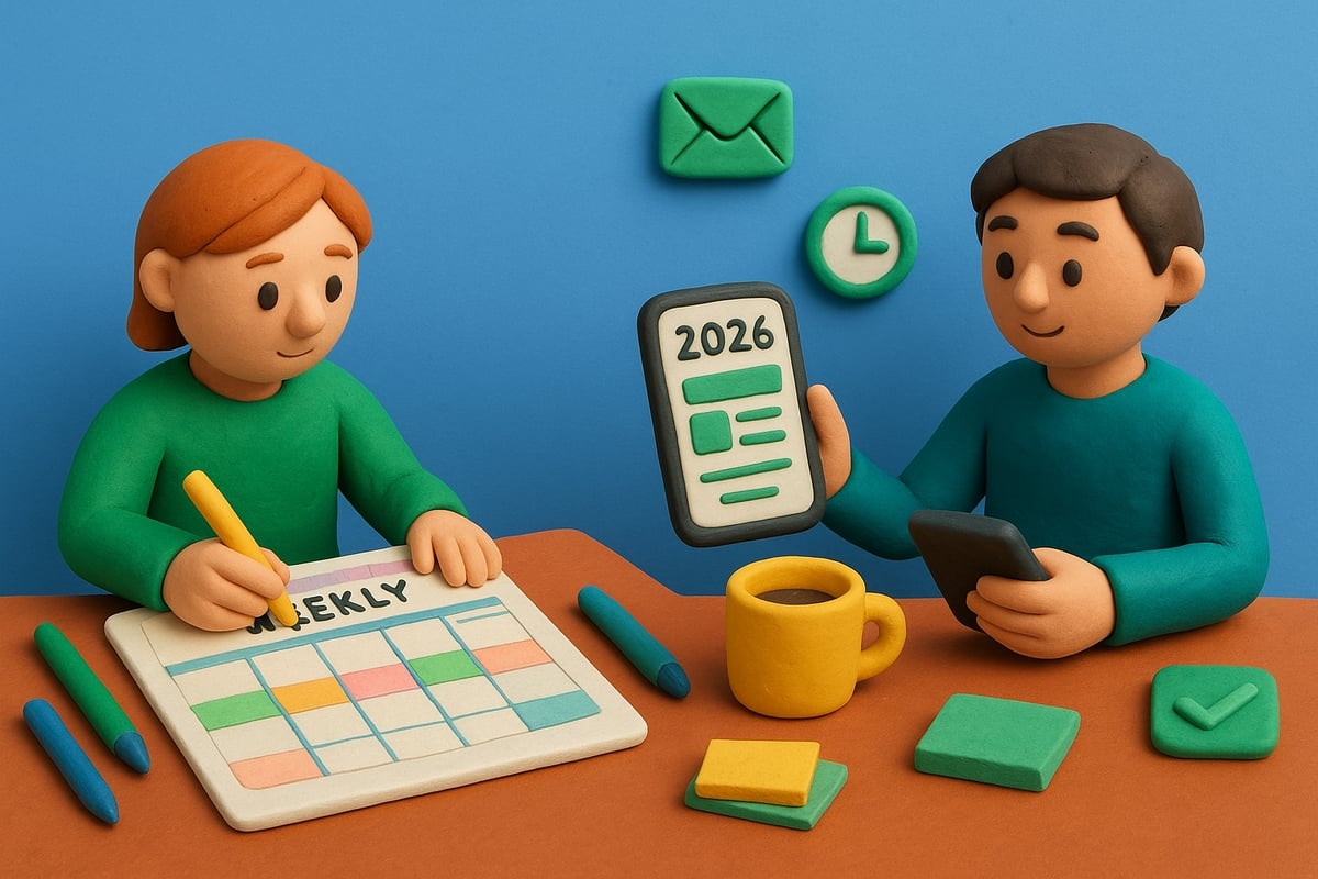 Come Scegliere la Weekly Agenda Perfetta per il 2026