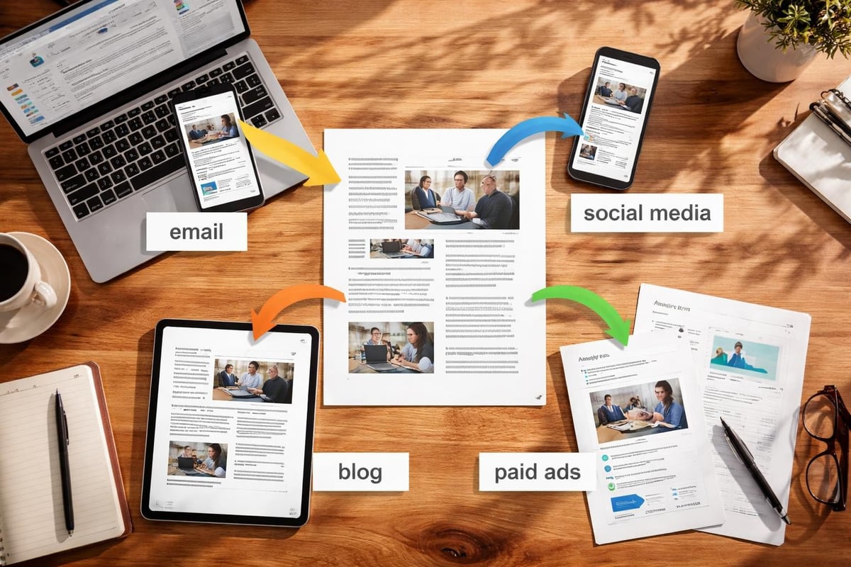 Multi-channel content distribution