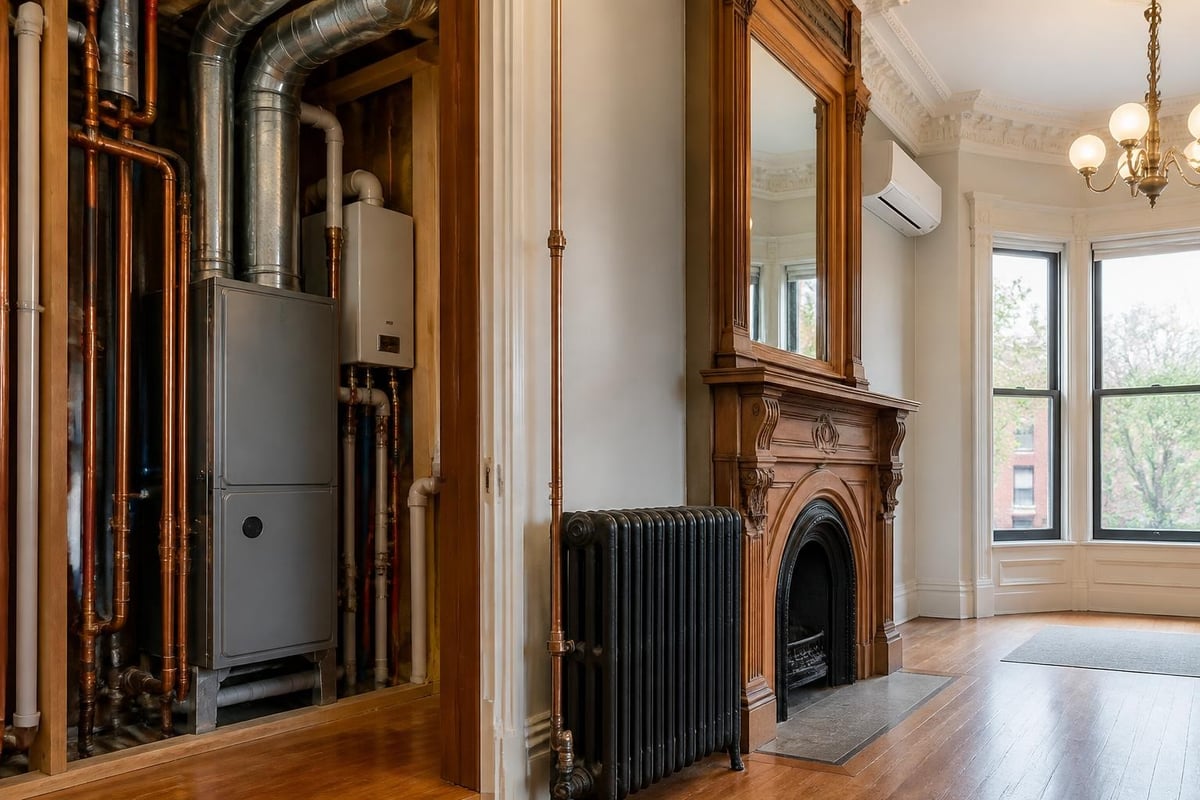 Victorian home systems modernization