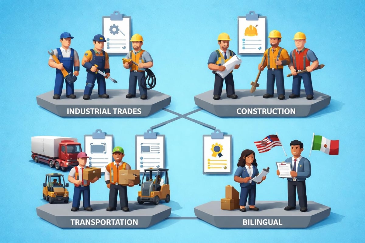 Staffing specialization