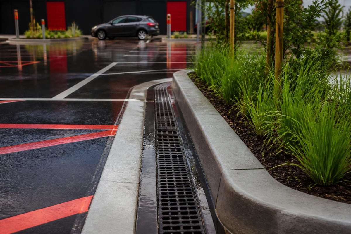 Commercial drainage systems