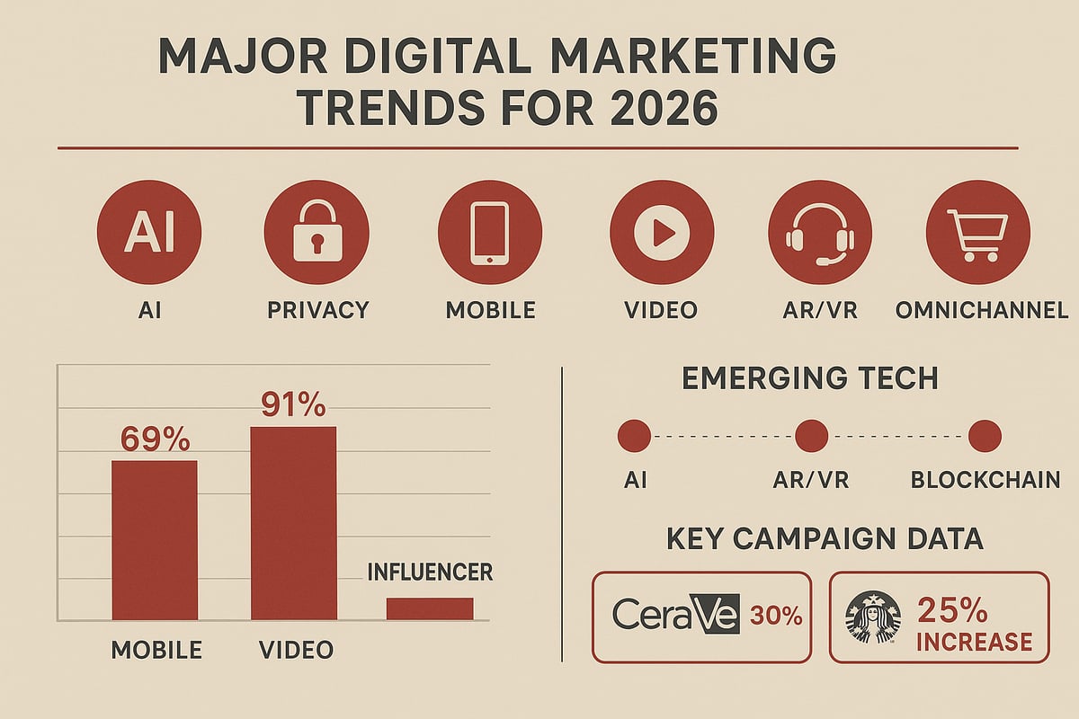 The Digital Marketing Landscape in 2026: Trends & Transformations