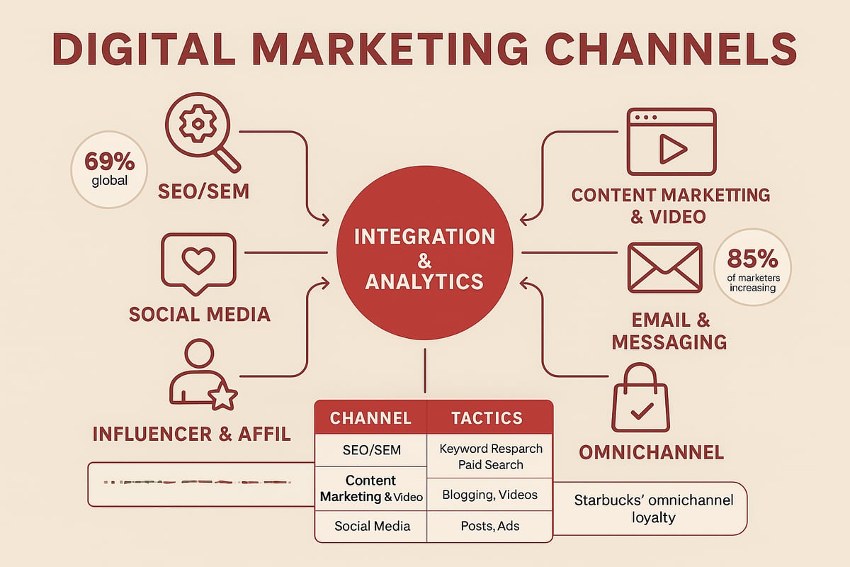 Core Channels & Tactics for Digital Marketing Success