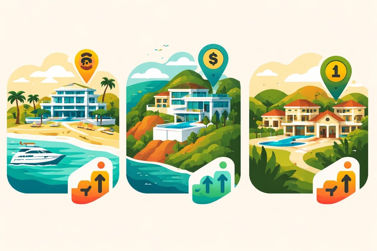 Puerto Banus villa rental tiers