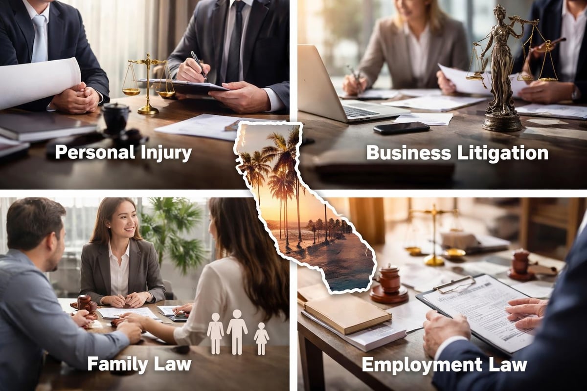 California legal specializations