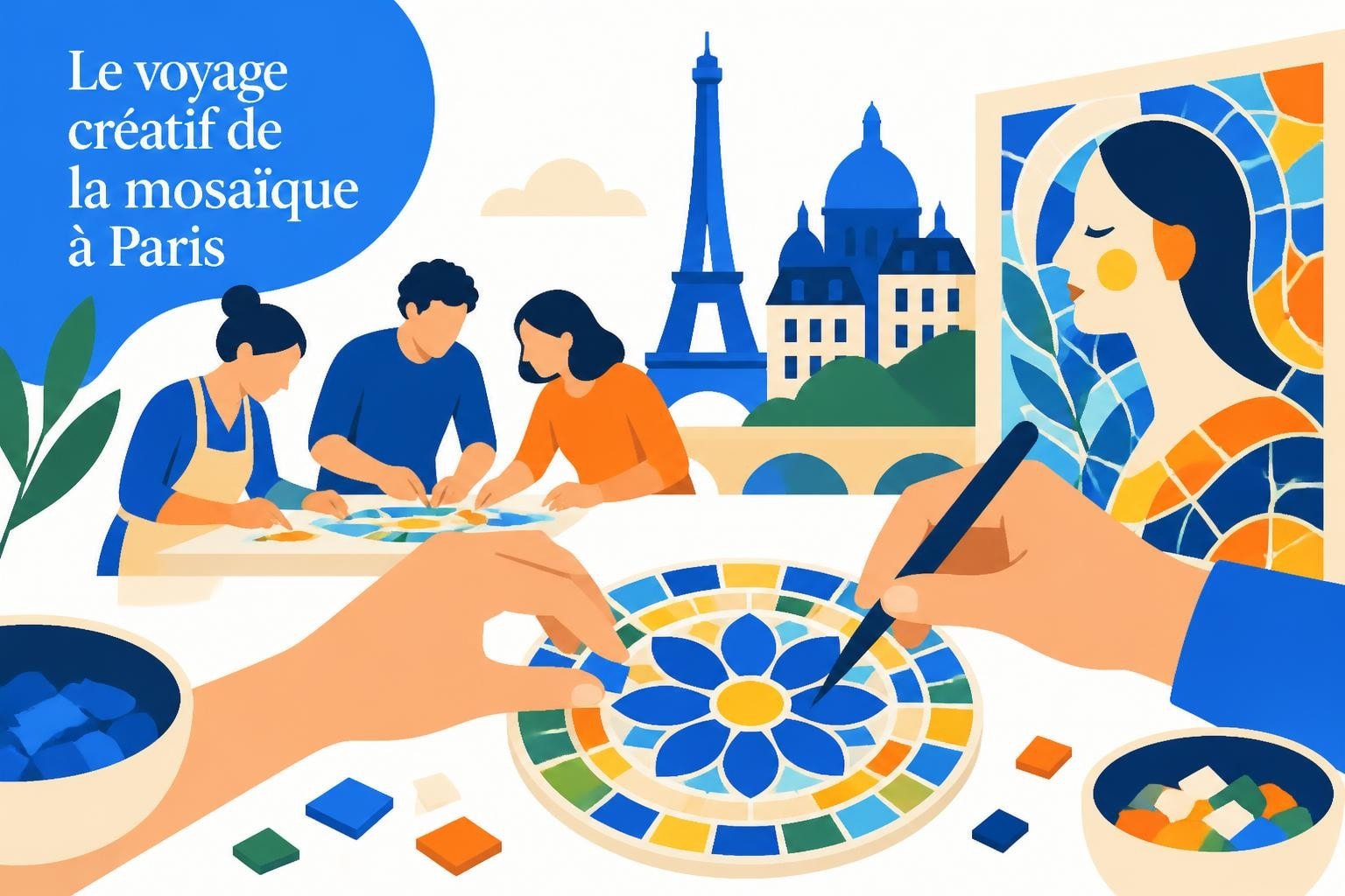 Atelier mosaïque Paris : découvrez cet art vivant