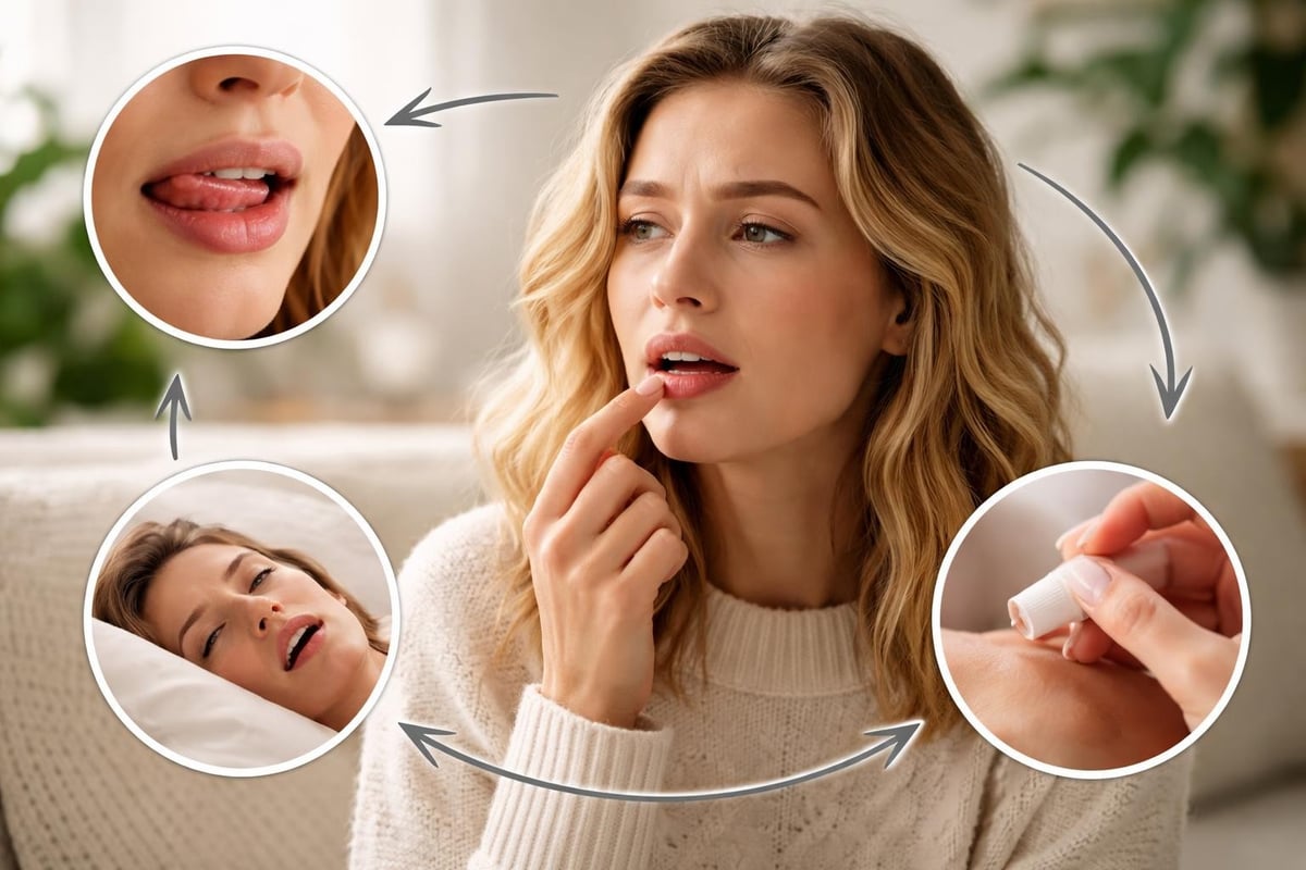 Daily habits impacting lip health