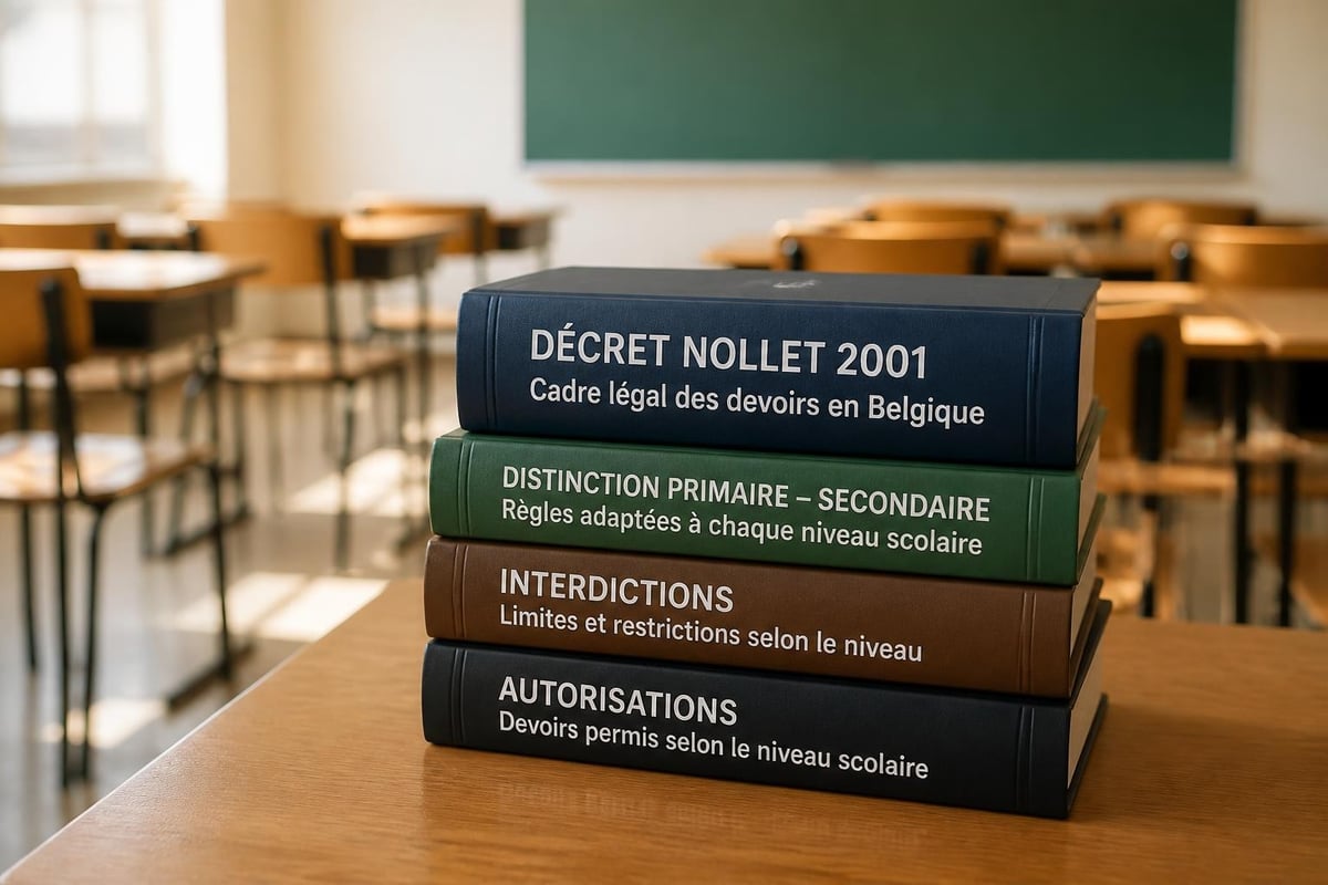 Cadre légal devoirs Belgique