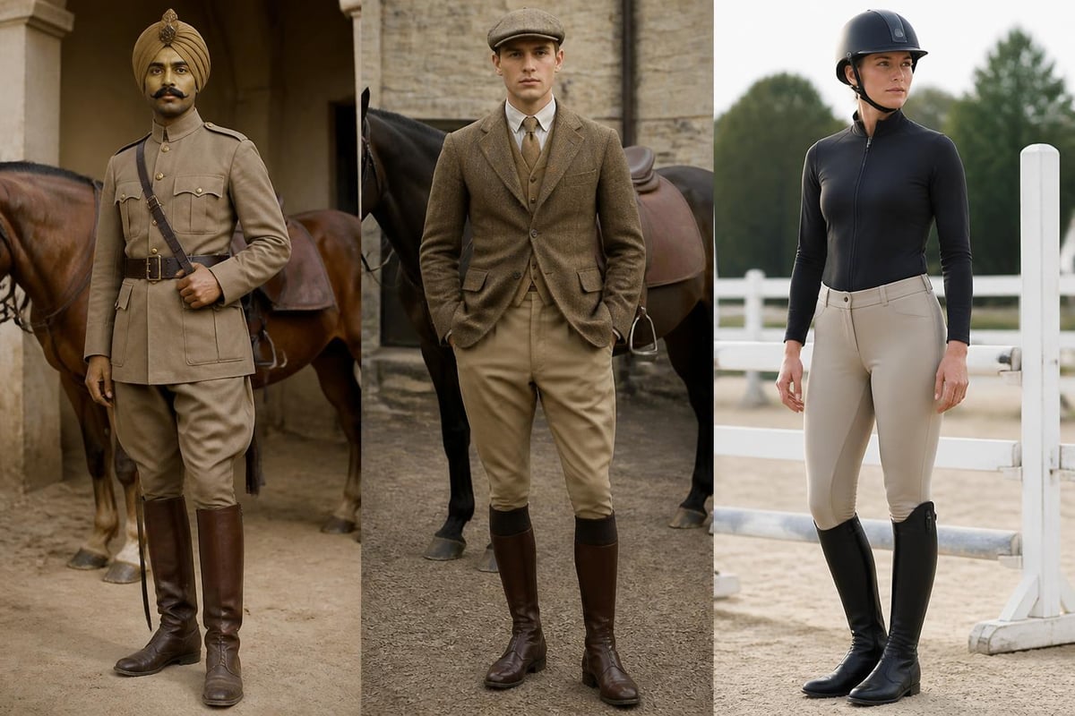 Evolution of jodhpurs design