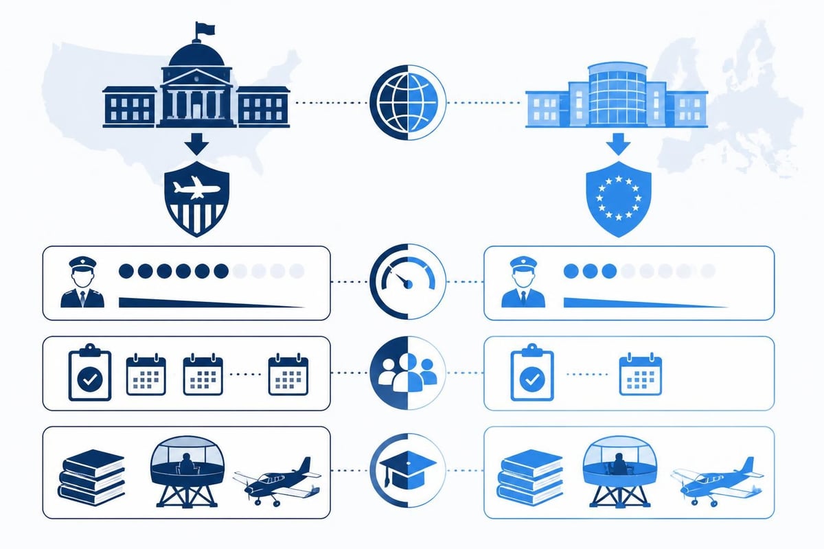 Flight college regulatory frameworks