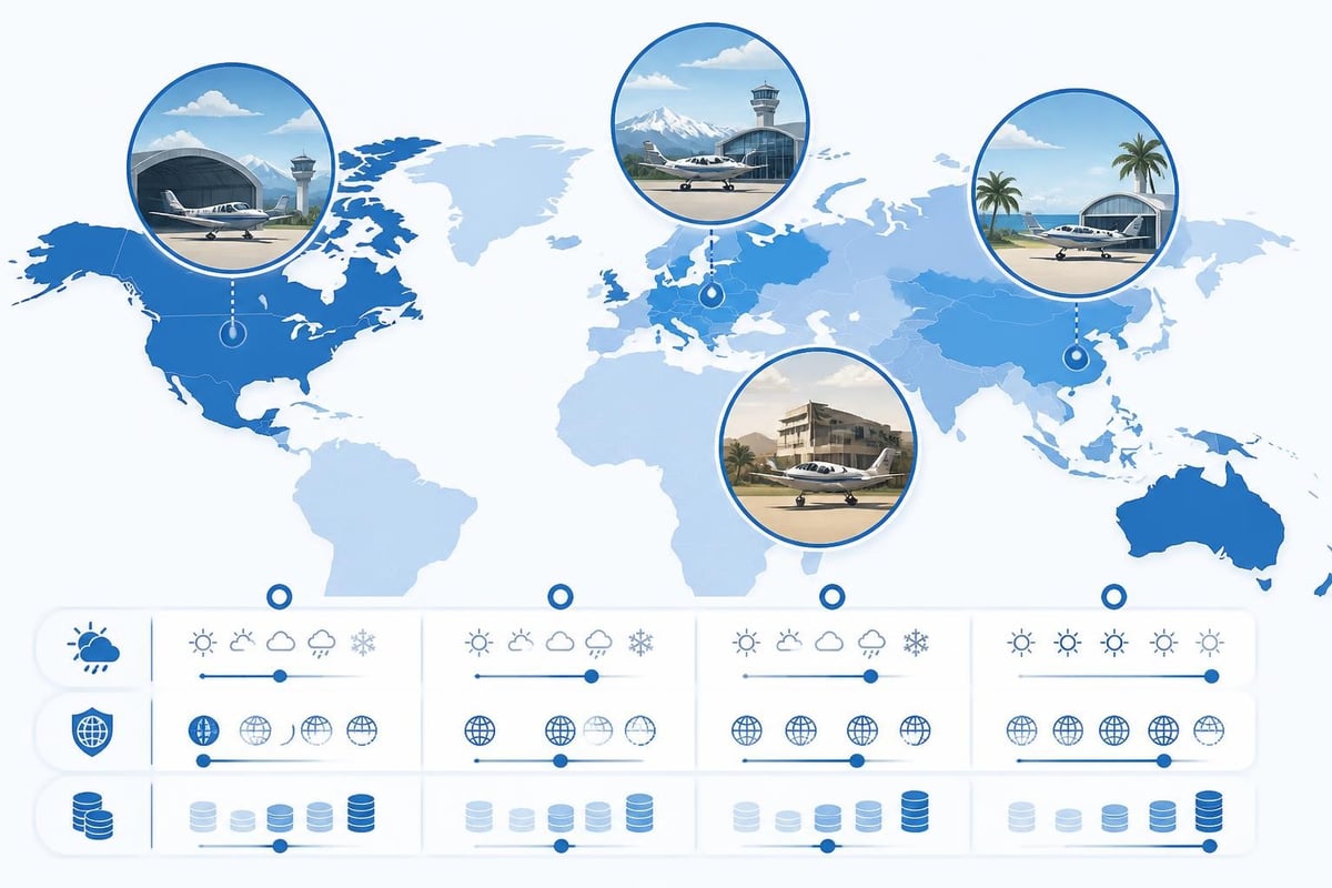 Global flight college locations