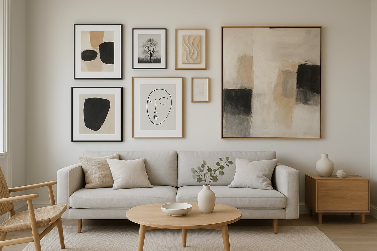 Curating a Cohesive Living Room Art Collection