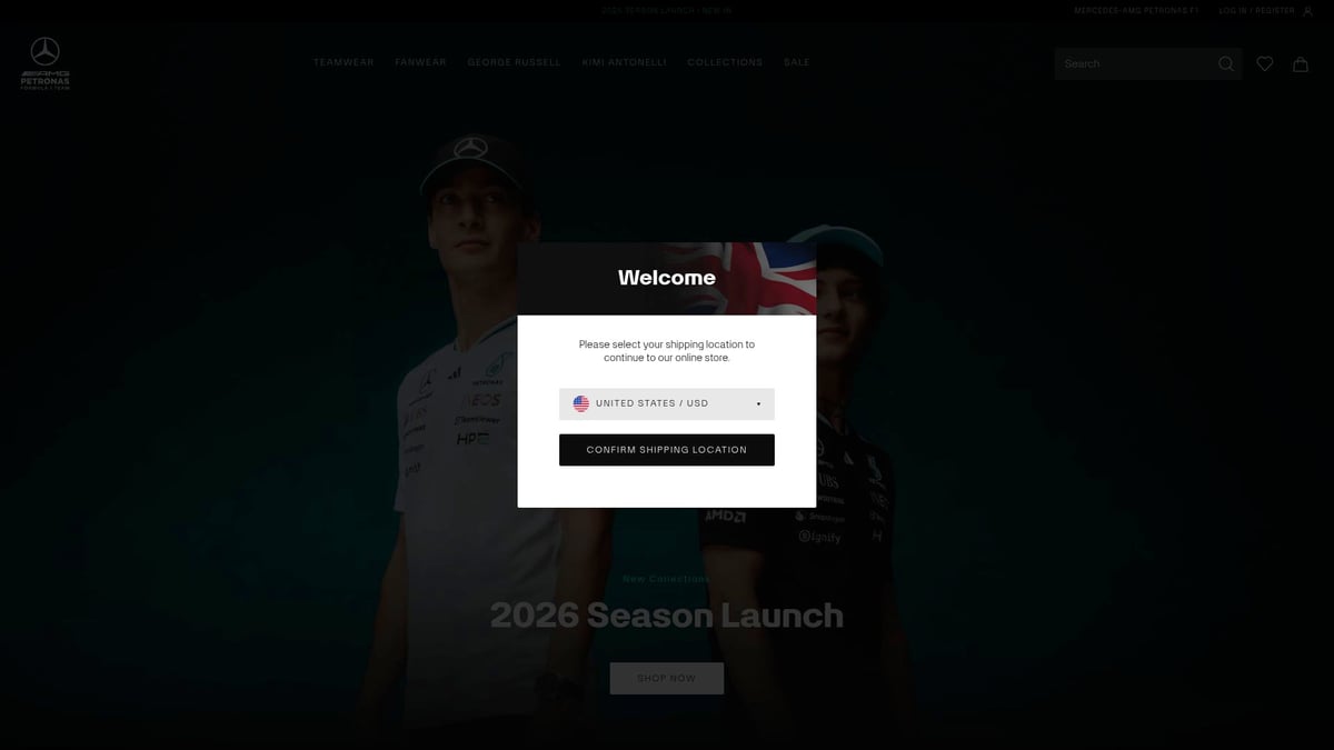 9 Amazing F1 Gifts For Her That She’ll Love in 2026 - F1 Team Replica Women’s Polo Shirt – Mercedes-AMG Petronas