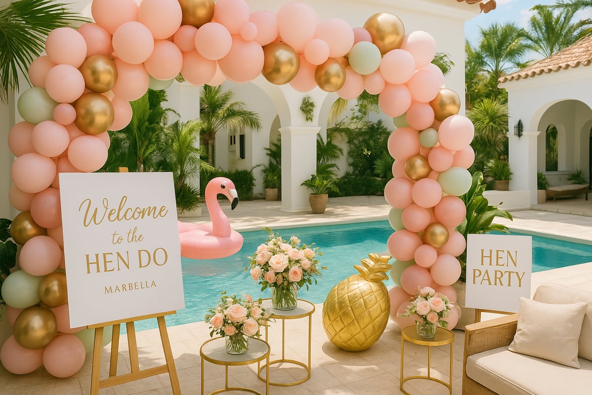 Why Villa Decor Matters for a Marbella Hen Do