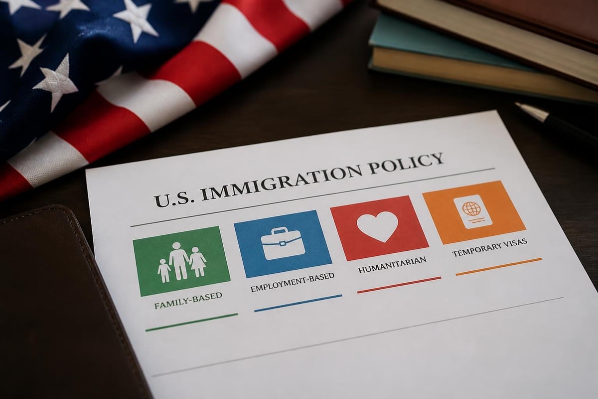 Immigration policy pathways and visa categories