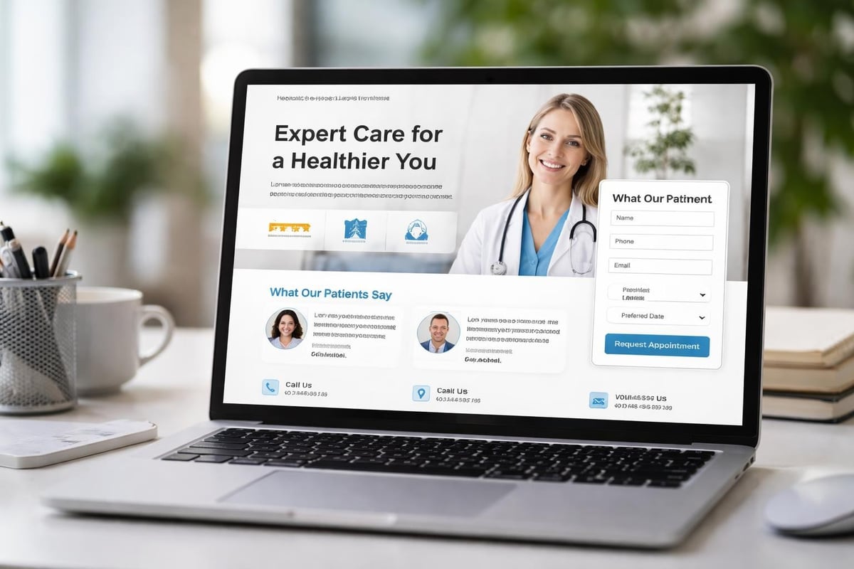 Landing page conversion elements