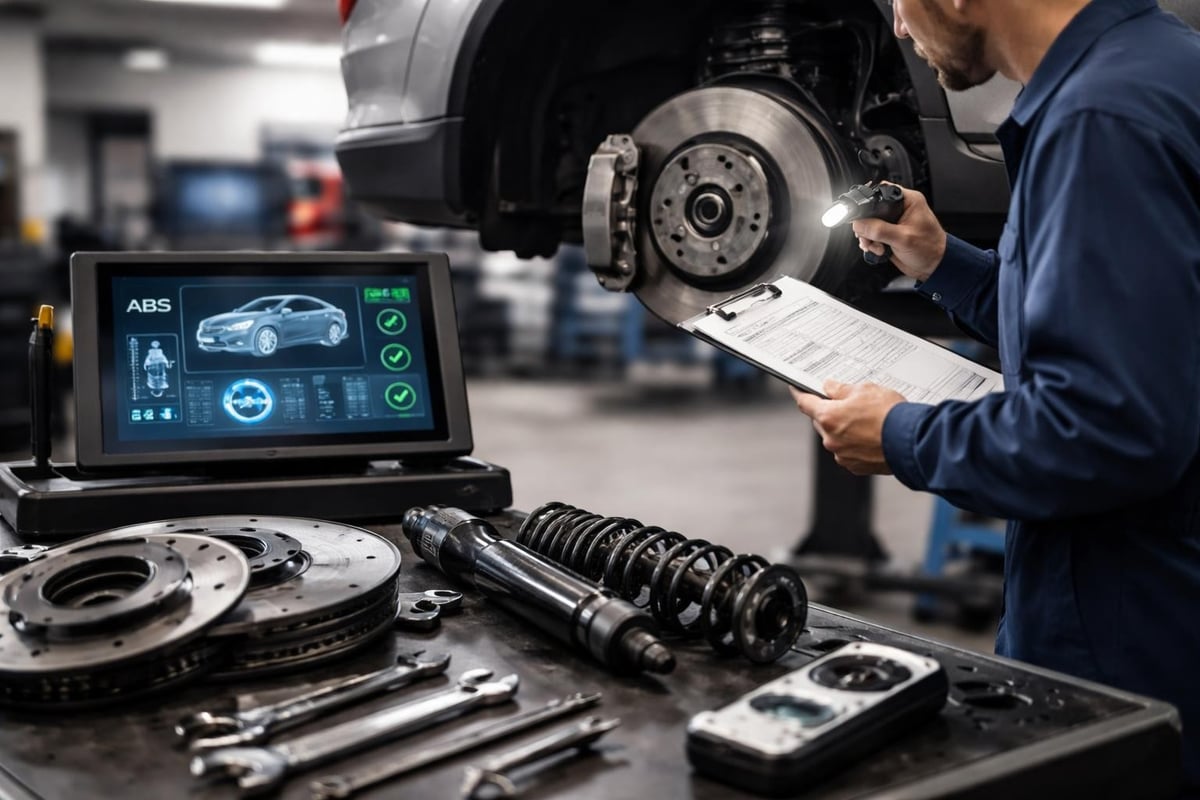 European vehicle safety inspection