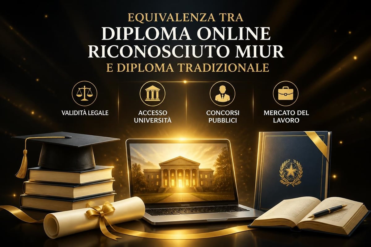 Riconoscimento MIUR diploma online