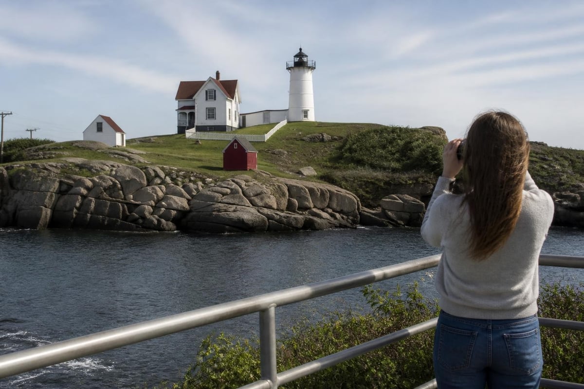 Nubble Lighthouse viewing experience