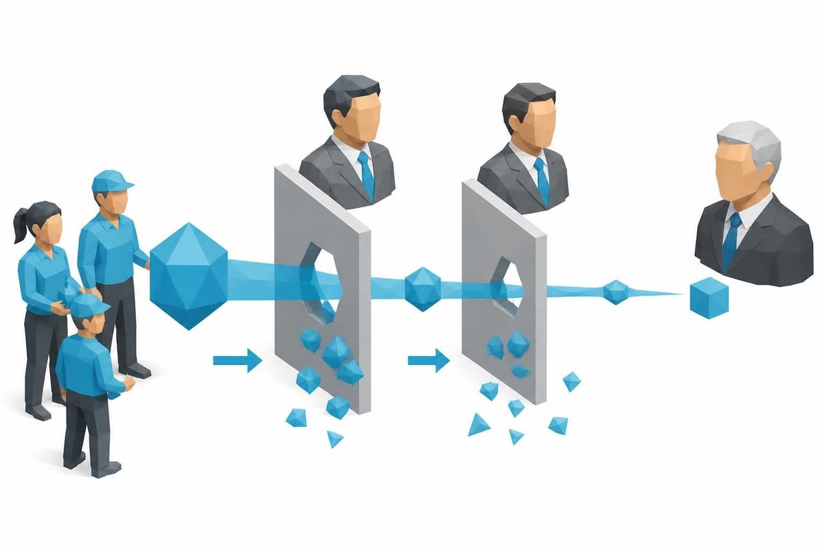 Leadership communication flow