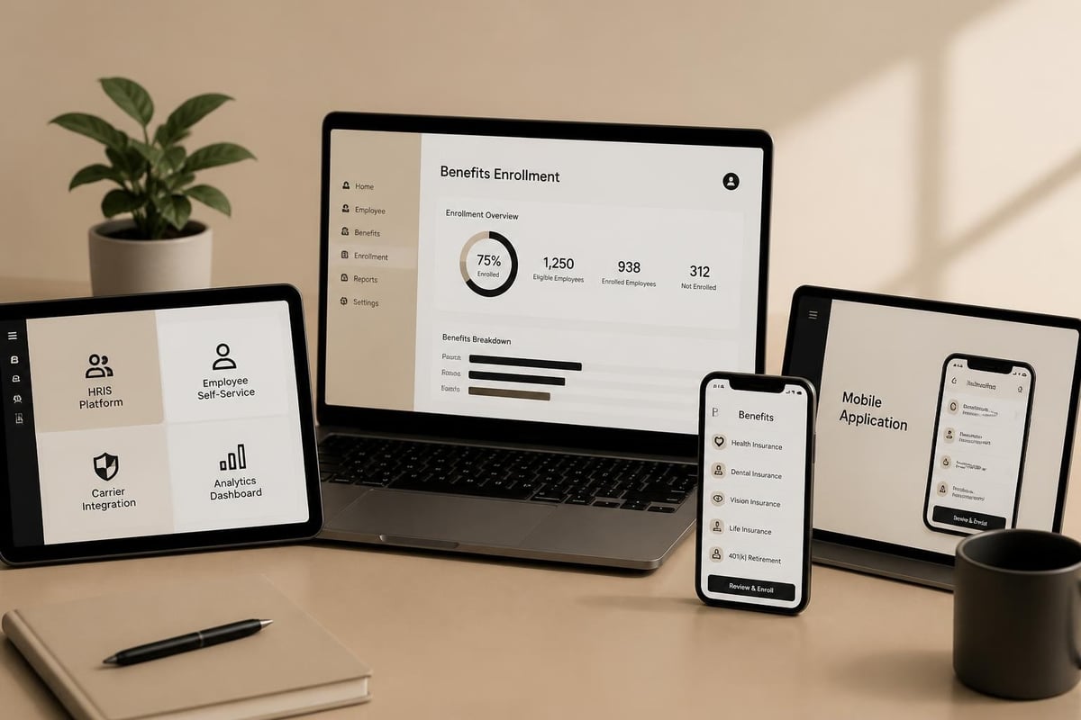 Integrated enrollment technology