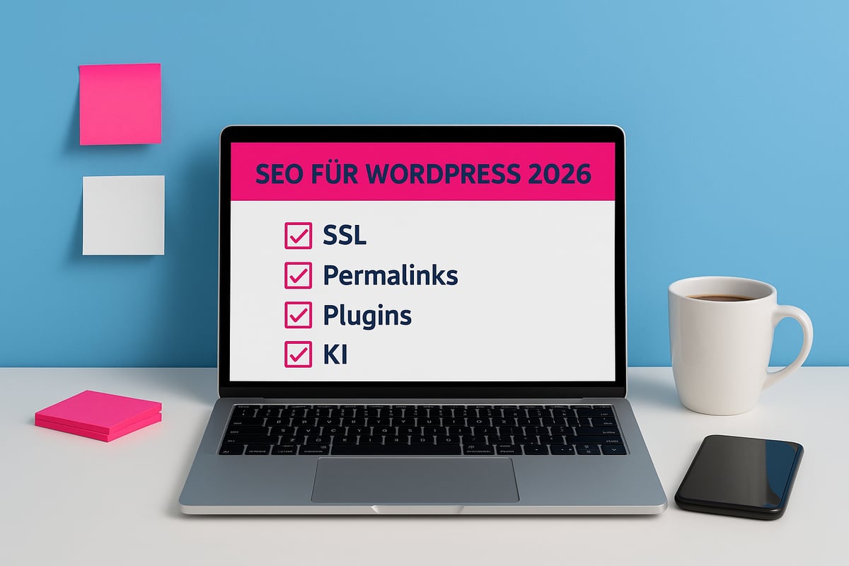 <span style="color:#3882DB">SEO-Checkliste für WordPress 2026</span>