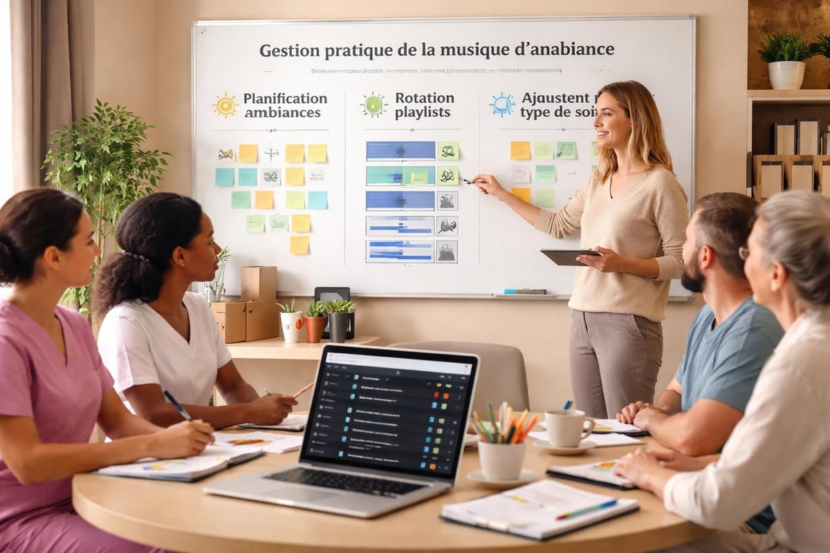 Gestion quotidienne audio