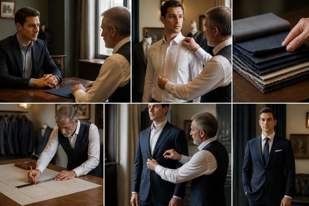 Fashion tailor measurement process
