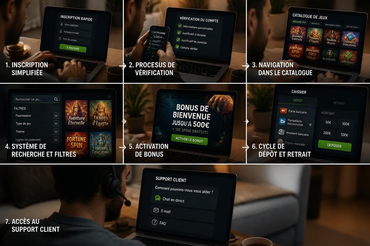 Parcours utilisateur optimisé