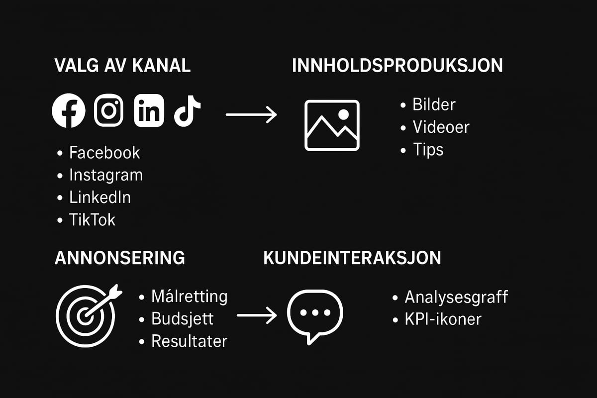 Sosiale medier og annonsering for håndverkere