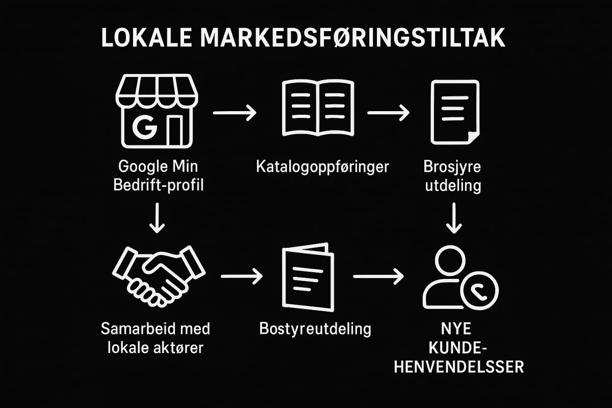 Lokal synlighet og offline markedsføring