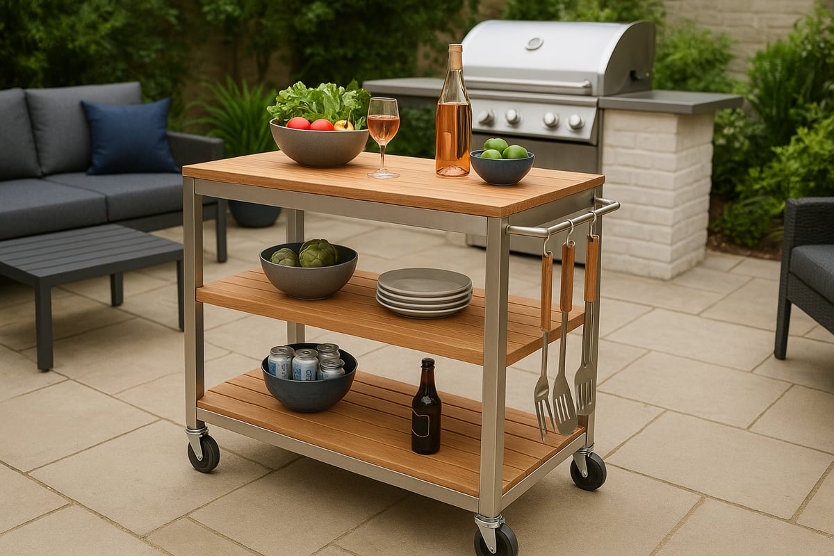 Key Features to Look for in an Outdoor Kitchen Trolley