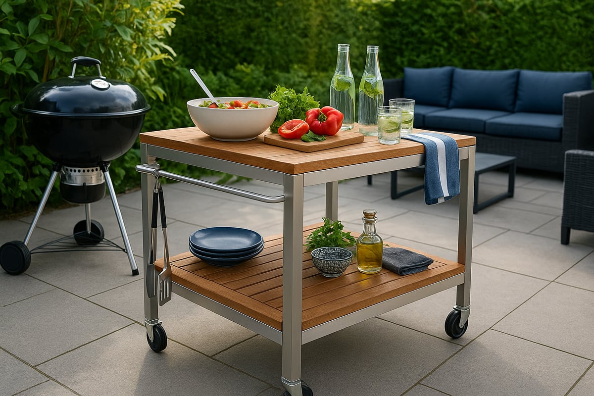 The Role of an Outdoor Kitchen Trolley in Modern Outdoor Living