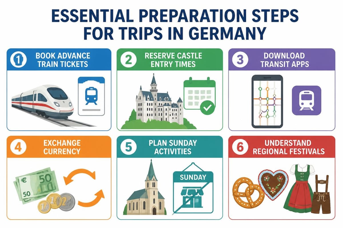 Trip planning checklist