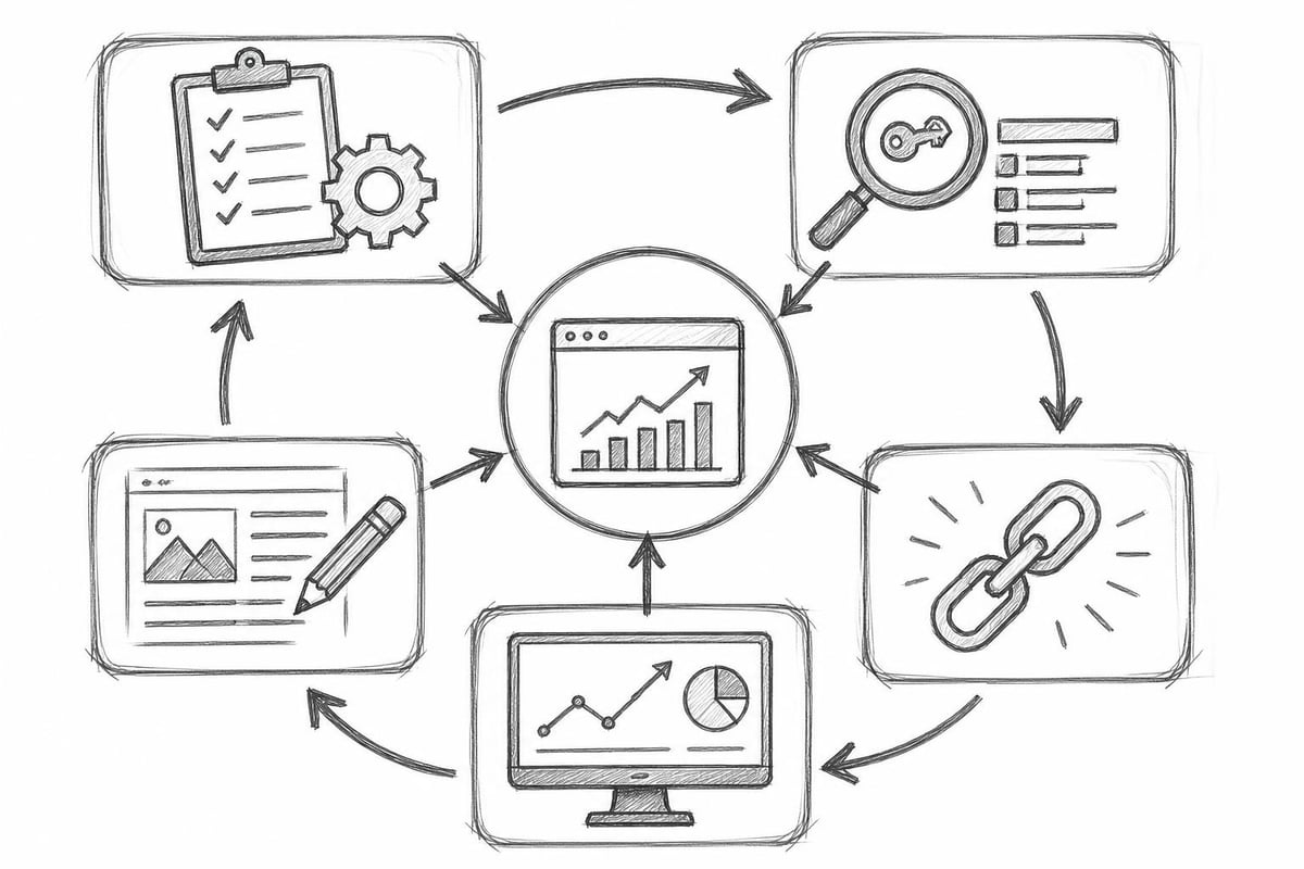 SEO service components
