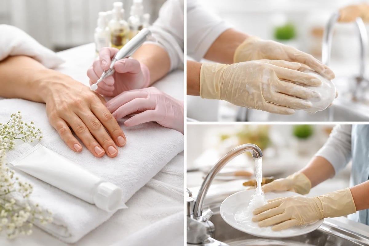 Layered hand care approach