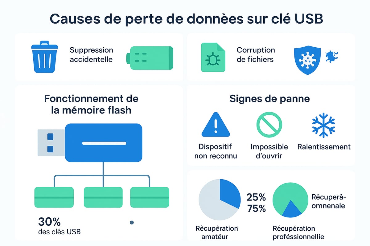 Comprendre la Perte de Données sur Clé USB