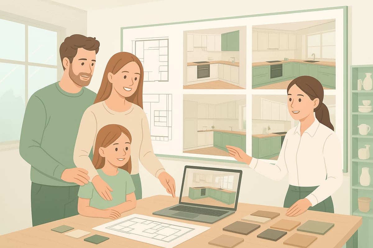 Küchenplanung Schritt für Schritt: Von der Idee zur Traumküche