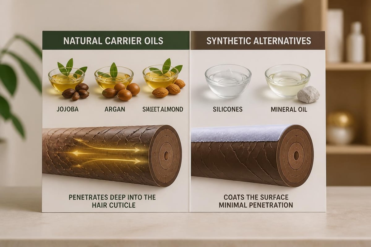 Natural mustache oil ingredients