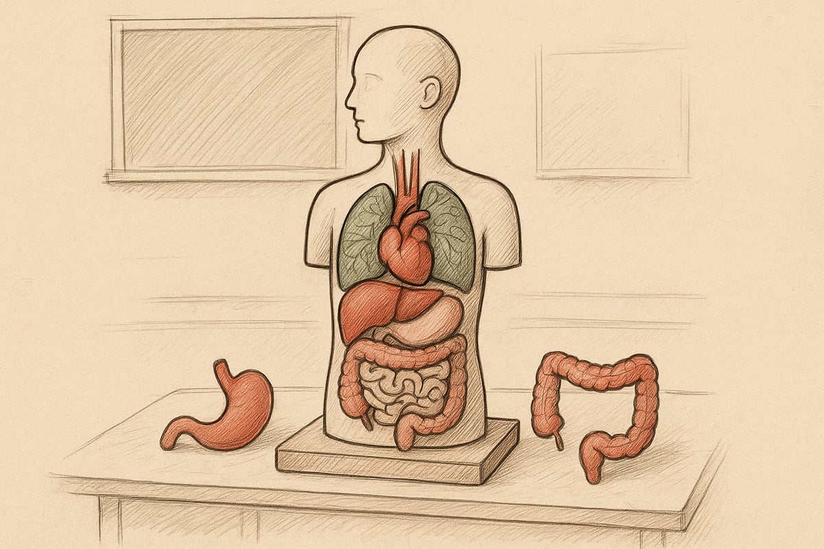 Hvad Er En Model Af Kroppens Indre Organer?
