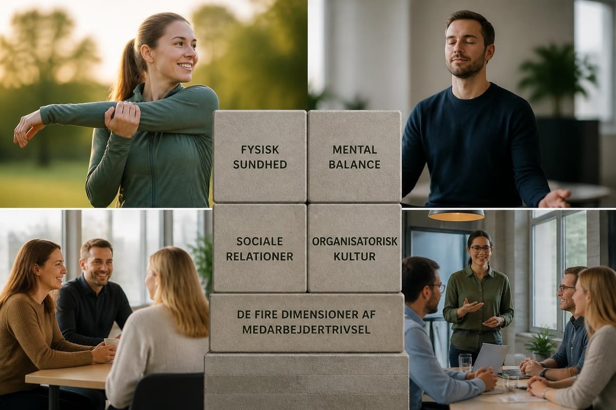 Fire dimensioner af medarbejdertrivsel