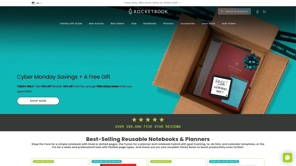 9 Essential Best Planners for Productivity in 2026 - Rocketbook Fusion