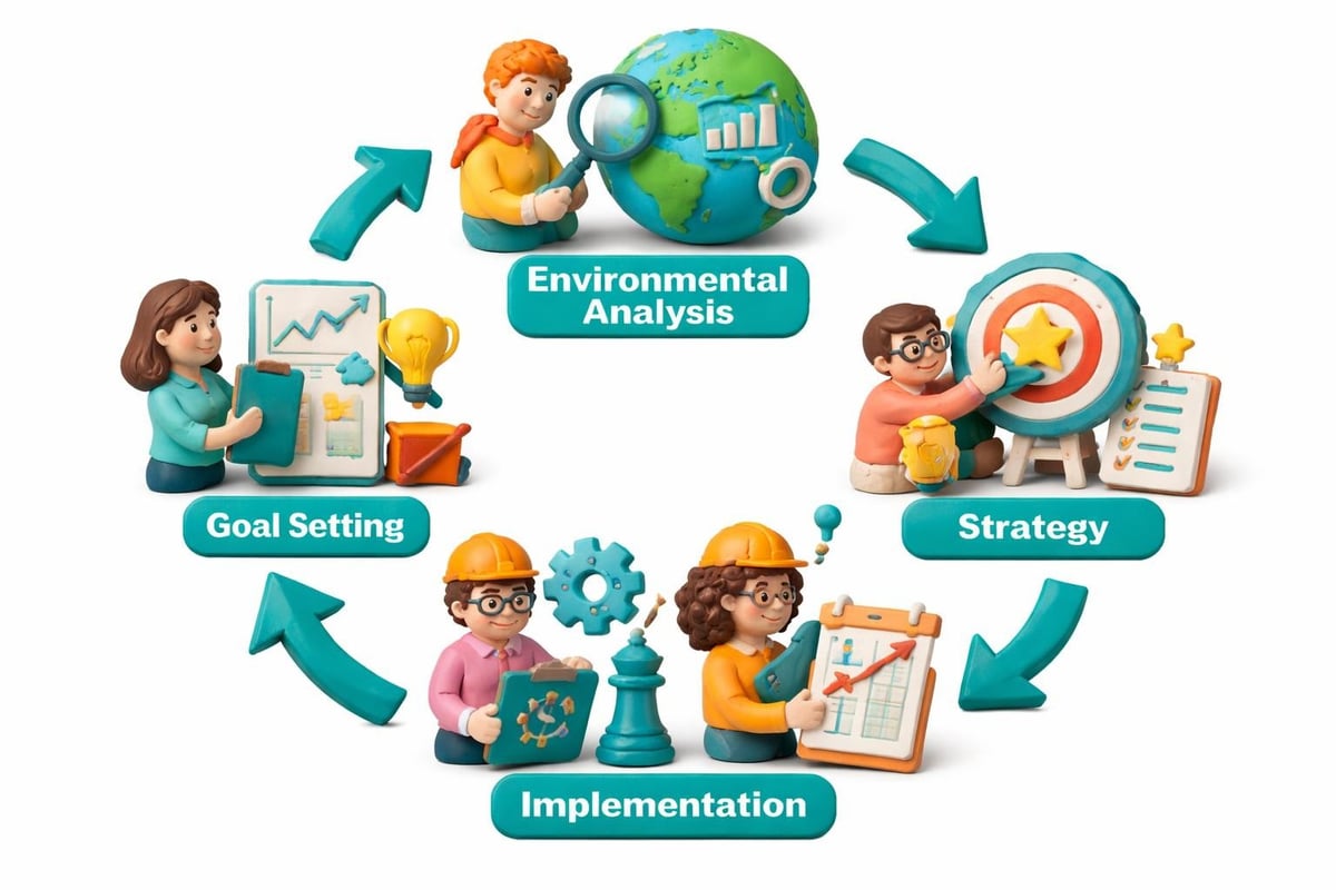 Business strategy and operations workflow