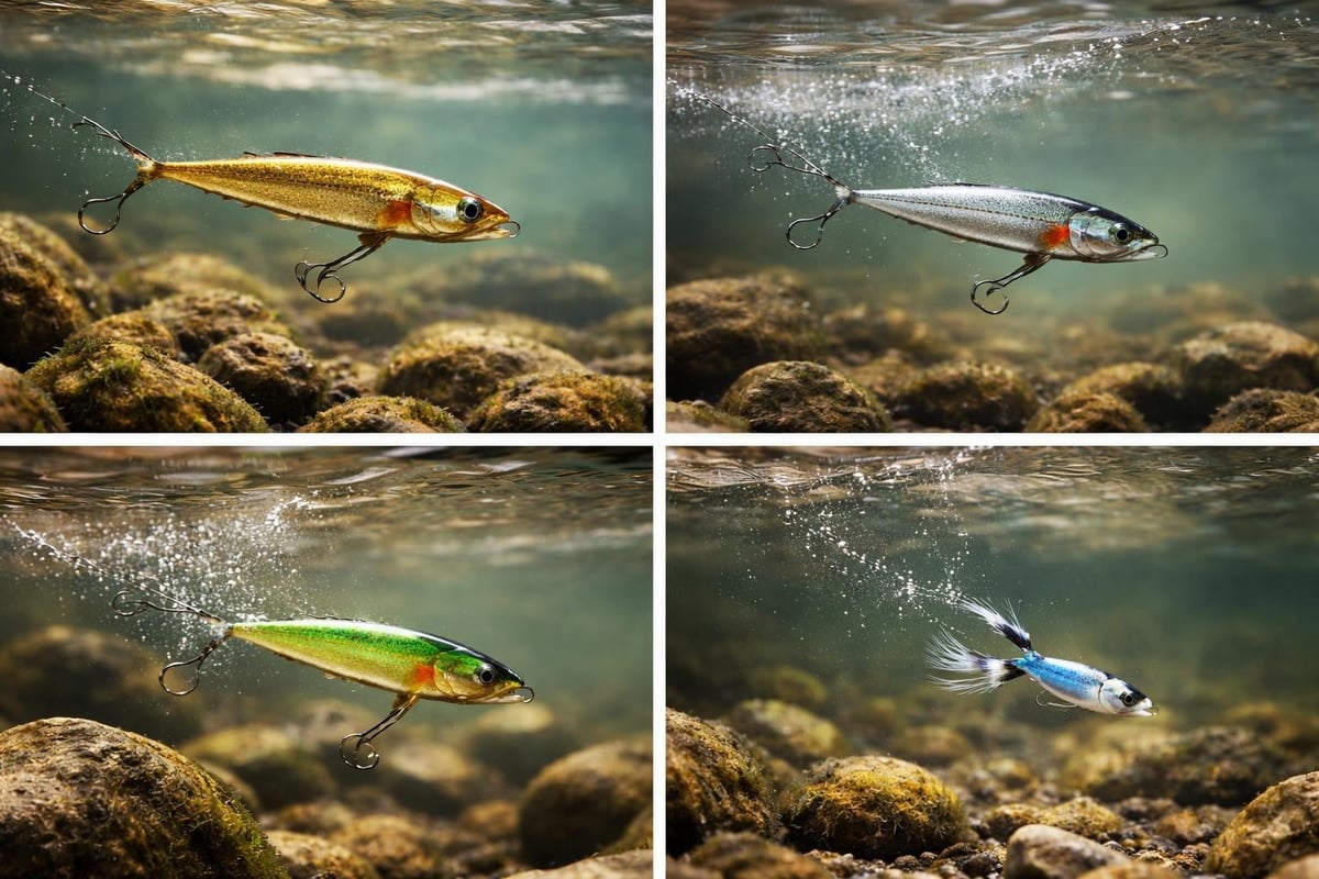 Lure retrieval techniques