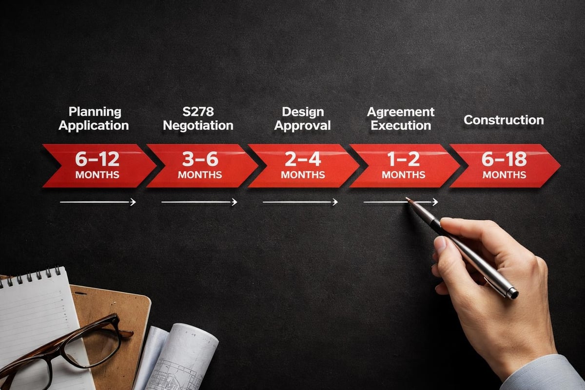 S278 agreement timeline
