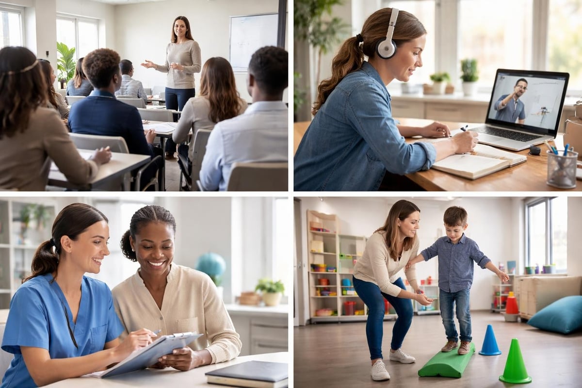 Continuing education for occupational therapists