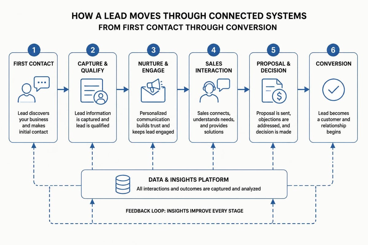 Connected marketing systems