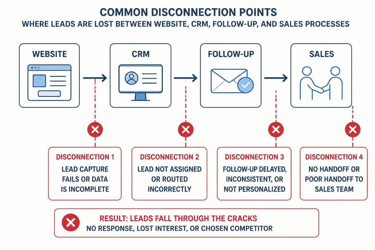 Marketing system gaps